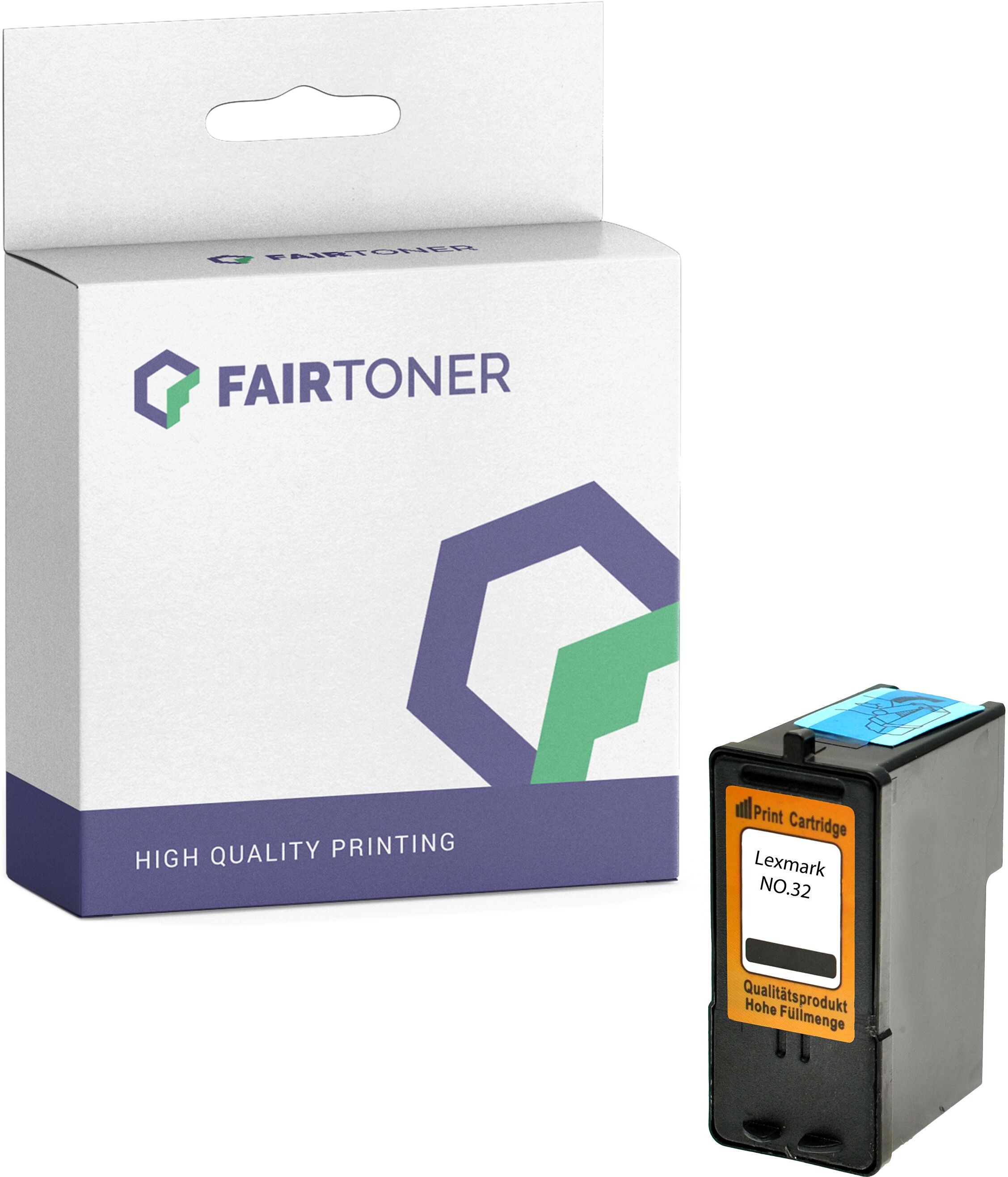 FairToner Kompatibel zu Lexmark 32 (18C0032E) Druckerpatrone Schwarz FairToner Kompatibel zu Lexmark 32 (18C0032E) Druckerpatrone Schwarz