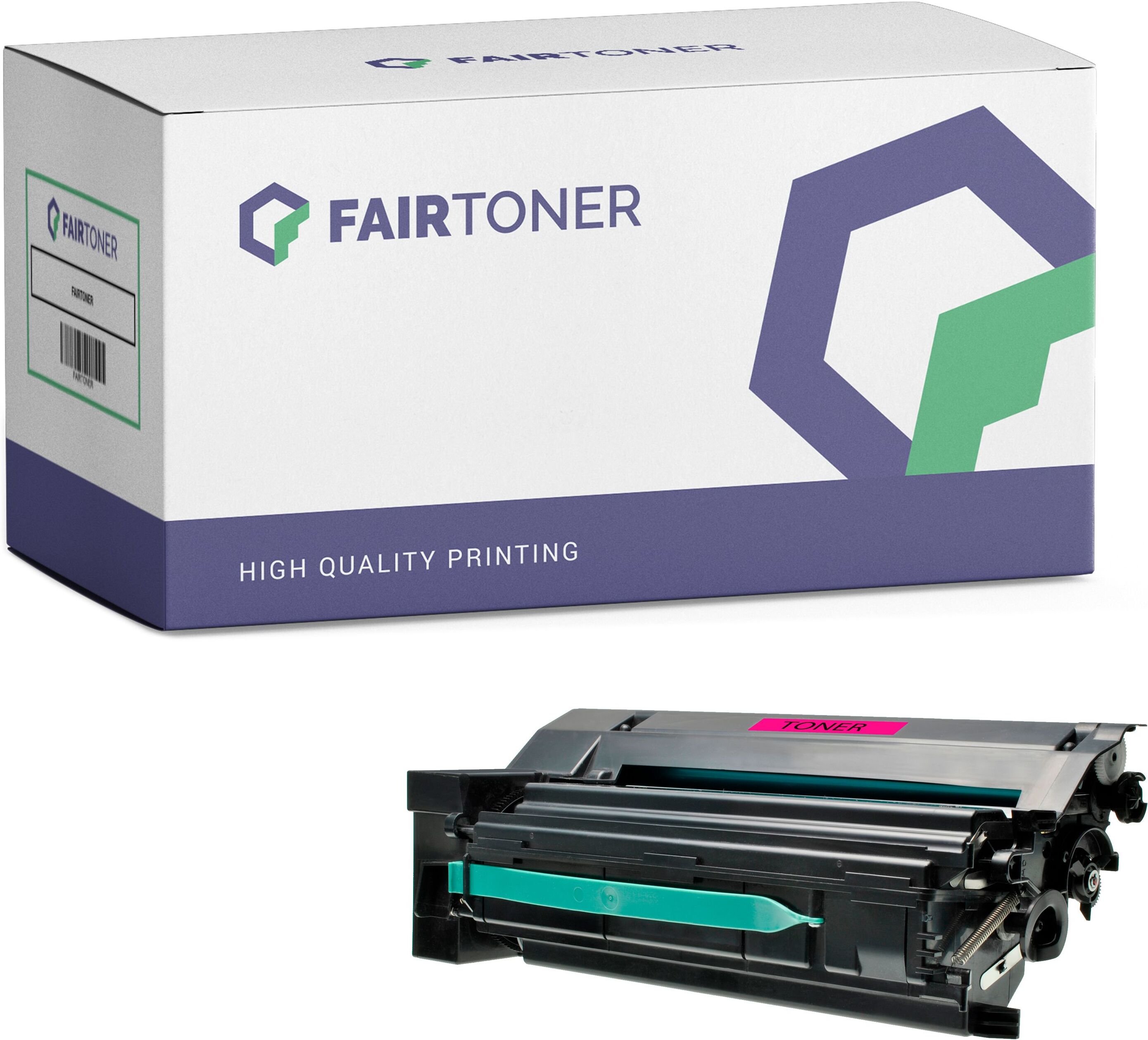 FairToner Kompatibel zu Lexmark C 772 N (C7702MH) Toner Magenta