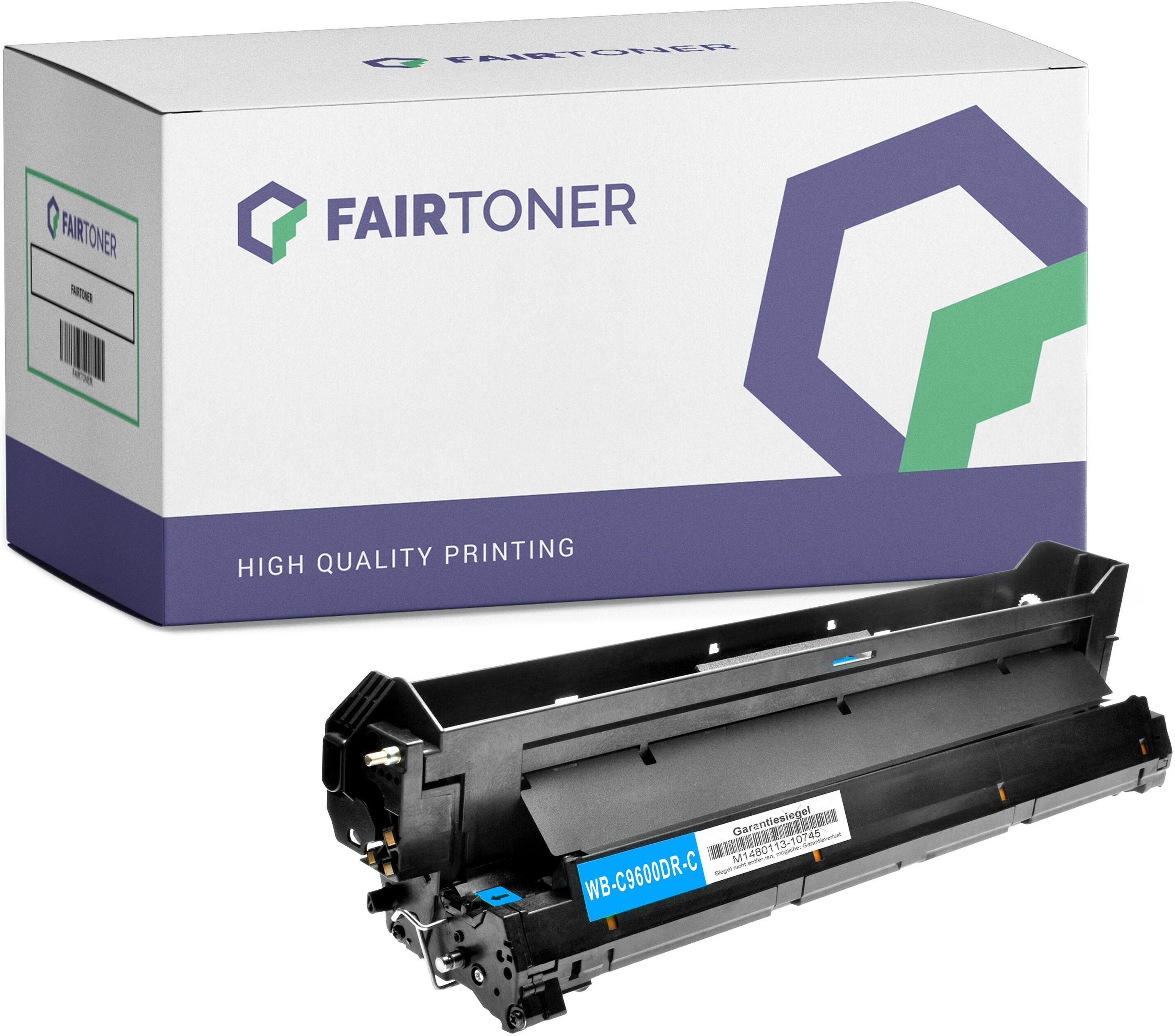 FairToner Kompatibel zu OKI C 9600 HDTN (42918107) Trommel Cyan