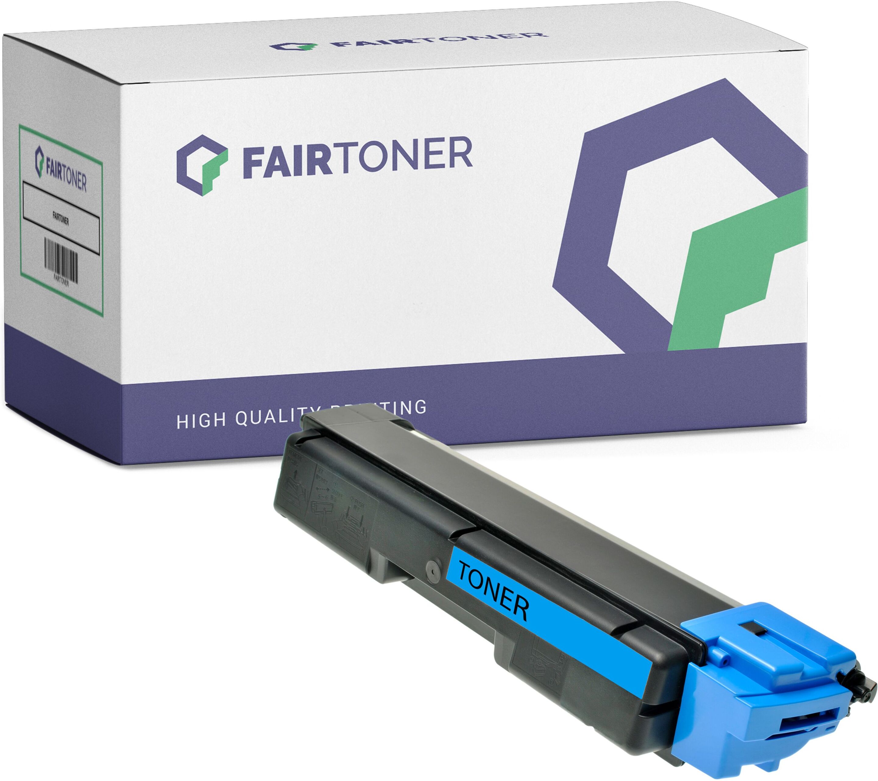 FairToner Kompatibel zu Utax CDC 5626 L (4472610011) Toner Cyan XL