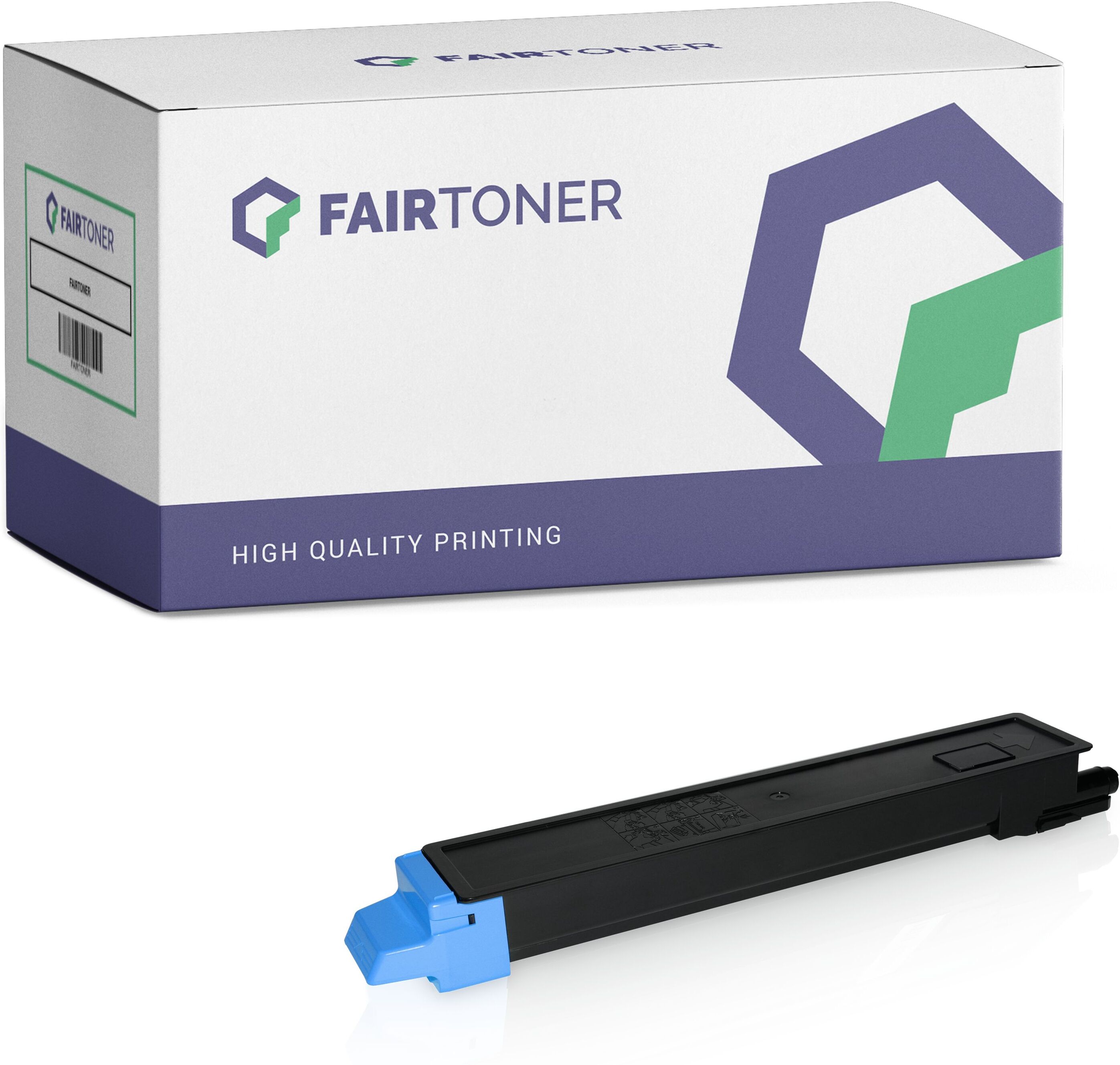 FairToner Kompatibel zu Utax 256 Ci (652511011) Toner Cyan