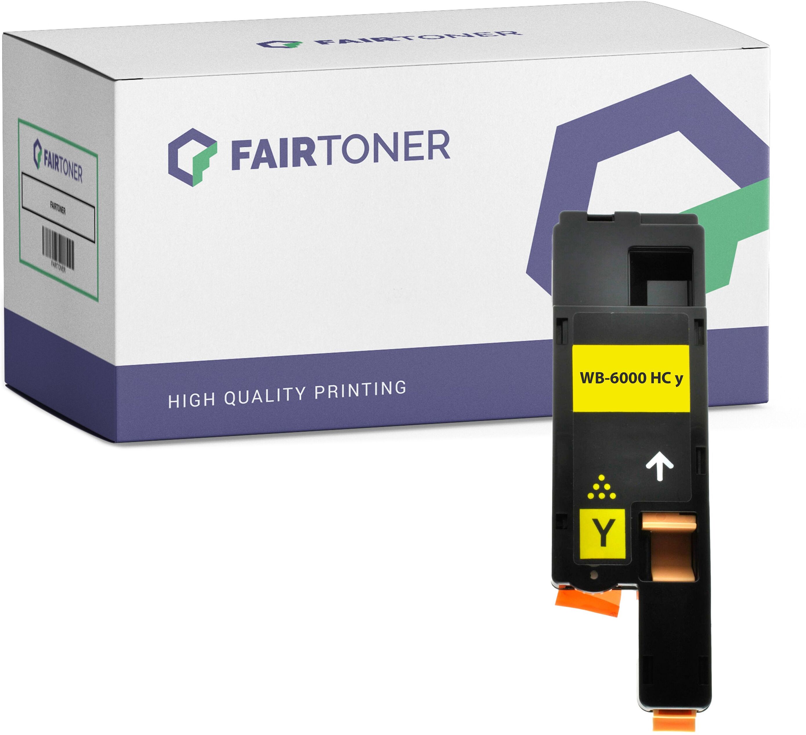 FairToner Kompatibel zu Xerox WC 6015 (106R01629) Toner Gelb FairToner Kompatibel zu Xerox WC 6015 (106R01629) Toner Gelb