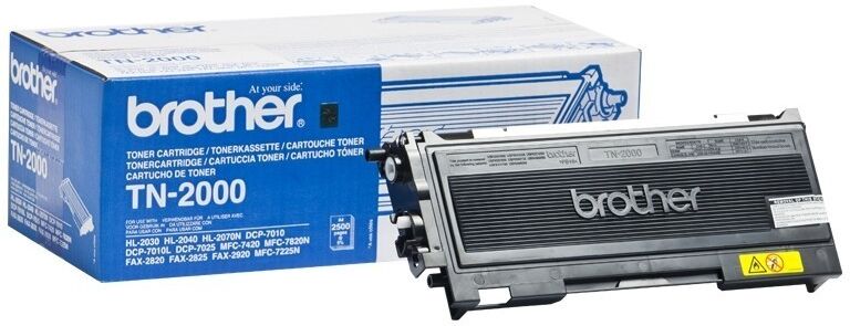 Brother Original Brother MFC-7820 N (TN-2000) Toner Schwarz