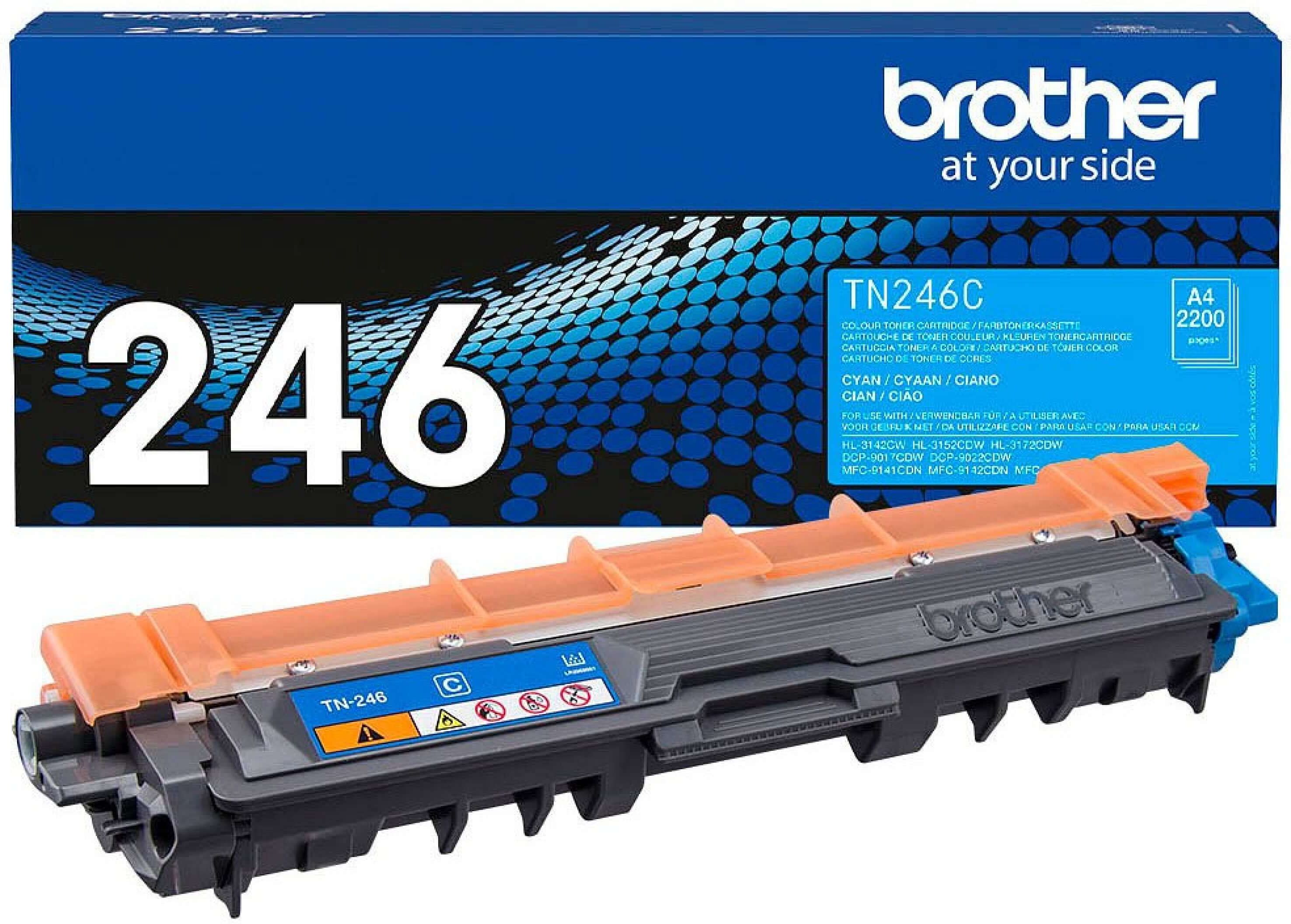 Brother Original Brother HL-3142 CW (TN-246C) Toner Cyan