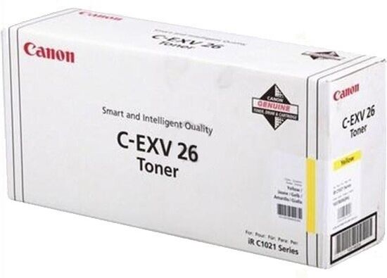 Canon Original Canon imageRUNNER C 1021 Series (1657B006 / C-EXV26) Toner Gelb Canon Original Canon imageRUNNER C 1021 Series (1657B006 / C-EXV26) Toner Gelb