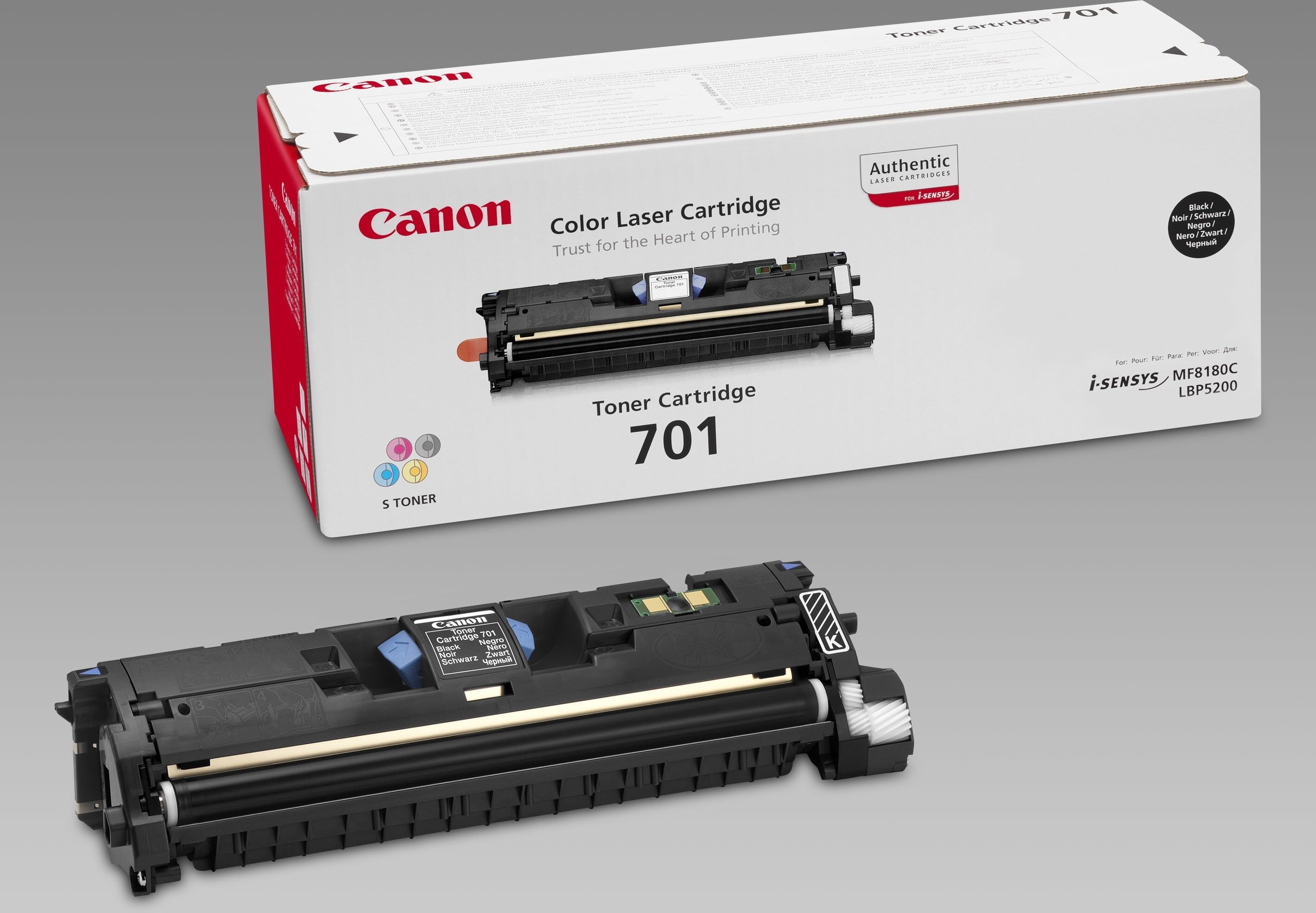 Canon Original Canon 9287A003 / 701BK Toner Schwarz