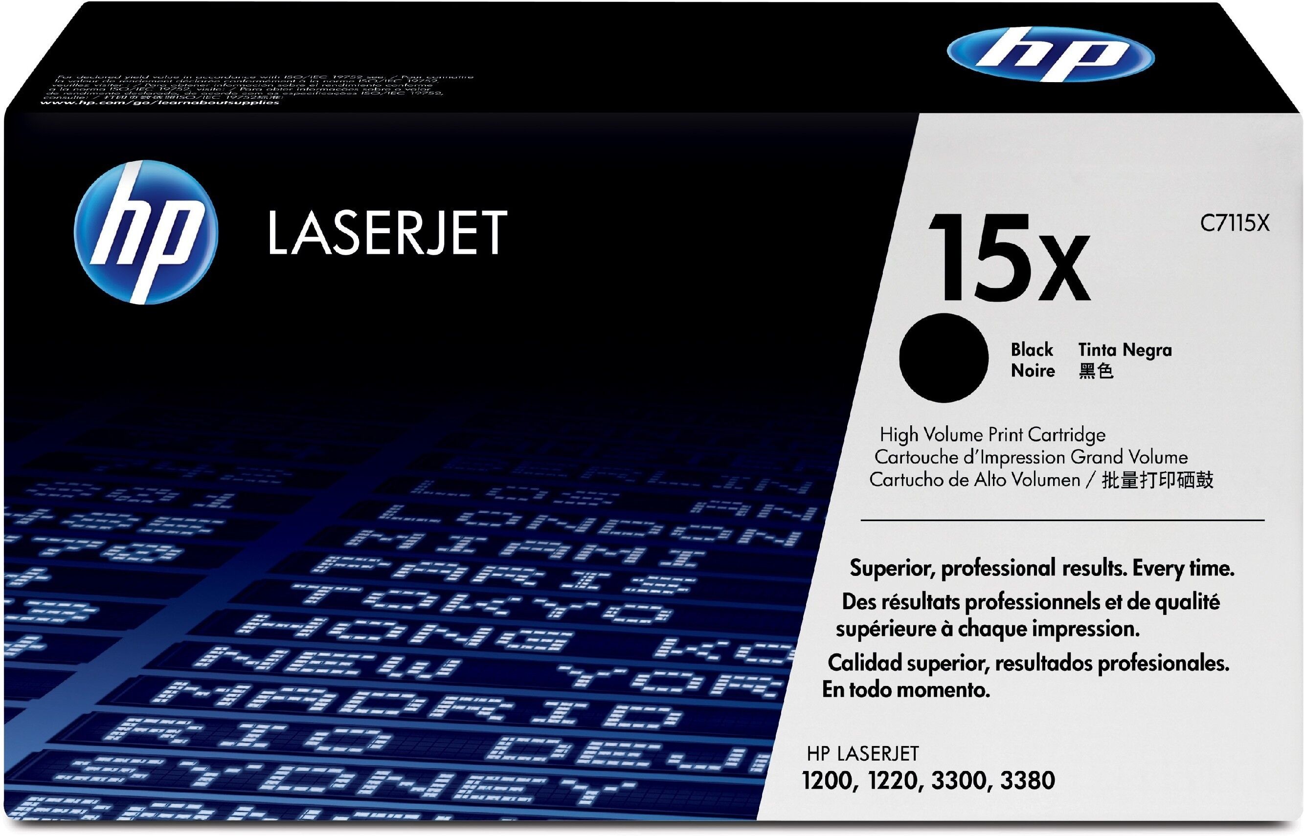 HP Original HP LaserJet 3320 N MFP (C7115X / 15X) Toner Schwarz