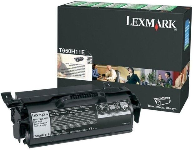 Lexmark Original Lexmark T 654 N (T650H11E) Toner Schwarz