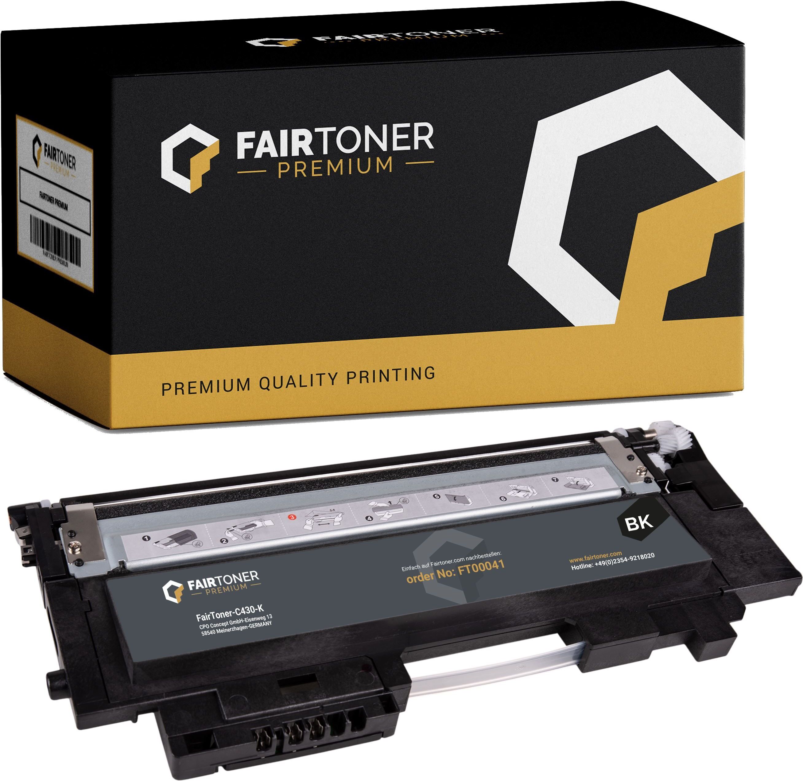 FairToner Premium kompatibel zu Samsung Xpress C 480 (CLT-K404S/ELS / K404S) Toner Schwarz