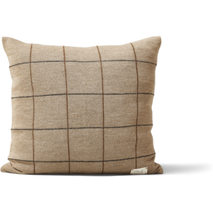 Form&Refine - Formandrefine Aymara Kissen New Square Brown - mehrfarbig