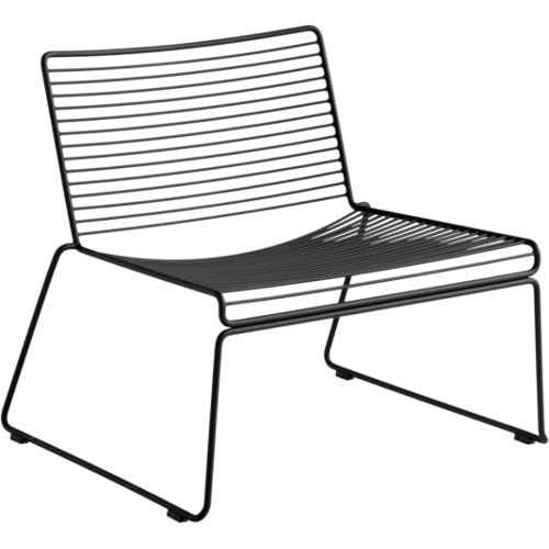 HAY – Hee Lounge Chair – schwarz