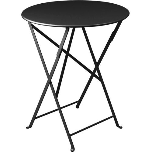 Fermob – Bistro Klapptisch Rund – schwarz – Ø 60 cm