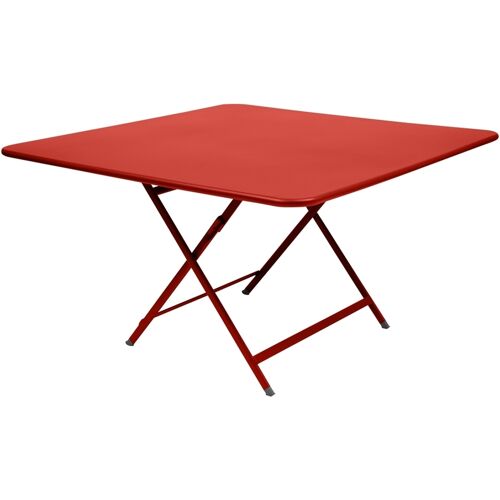 Fermob – Caractere Klapptisch – rot – 128 x 128 cm