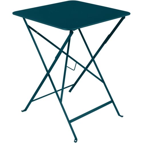 Fermob – Bistro Klapptisch Quadratisch – blau – 57 x 57 cm