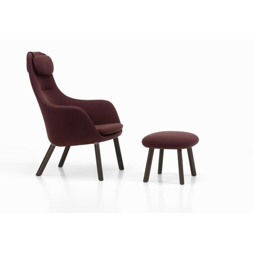 Vitra – Hal Lounge Chair And Ottoman – braun
