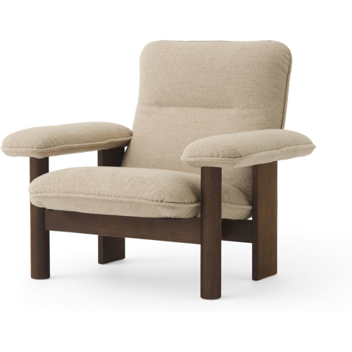 Audo – Brasilia Lounge Chair und Ottoman – beige