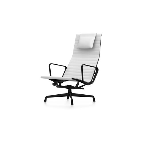 Vitra – Aluminium Chair EA 124 – weiß