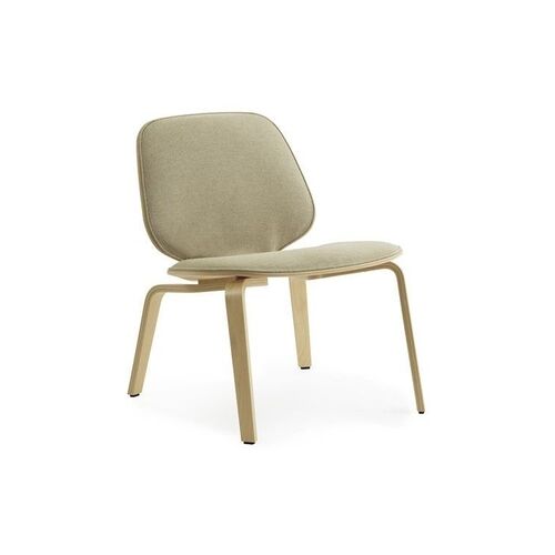 Normann Copenhagen –  My Chair Loungestuhl Frontpolsterung Eichengestell Morden – grau