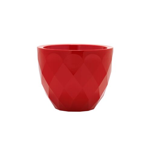 Vondom - Vases Blumentopf klein - rot - Ø 18 x 15 cm