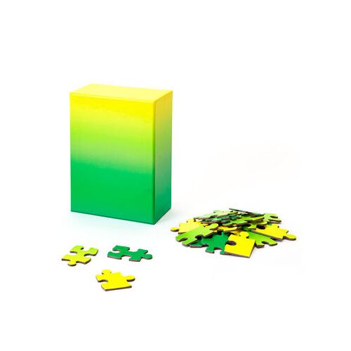 Areaware Gradient Puzzle / 100 pièces - Dégradé de couleur - Areaware - Gelb/Grün