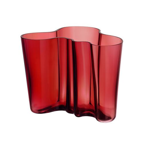 Iittala Aalto Vase / H 16 cm - Iittala - Rot