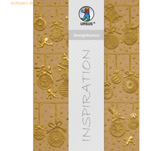 Ludwig Bähr Designkarton Weihnachten 250g/qm A4 VE=5 Blatt Motiv 1 Ludwig Bähr Designkarton Weihnachten 250g/qm A4 VE=5 Blatt Motiv 1