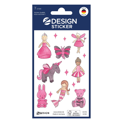AVERY ZWECKFORM - 57391 - Rosa - 10 Stück - Sticker AVERY ZWECKFORM - 57391 - Rosa - 10 Stück - Sticker