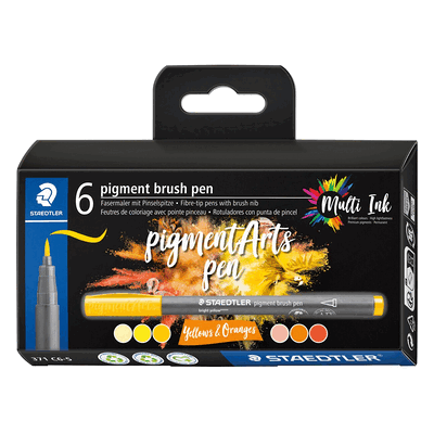 Staedtler Gelstift Gelb/Orange - Filzstift - 6 Stück Staedtler Gelstift Gelb/Orange - Filzstift - 6 Stück