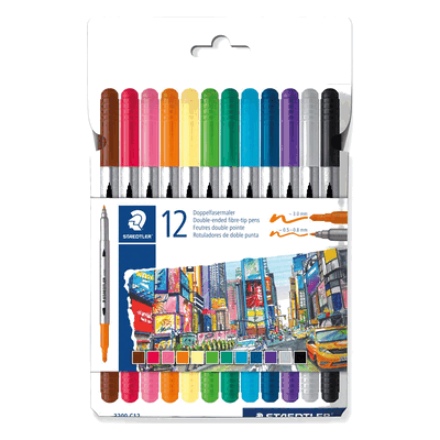 Staedtler 3200 C12 Neon Marker - Marker Staedtler 3200 C12 Neon Marker - Marker