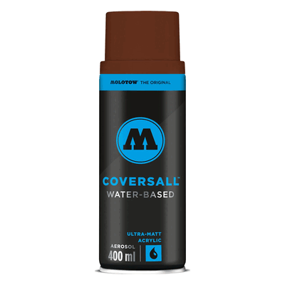 Molotow Sprühdose COVERSALL WATER-BASED 400ml, haselnuss Molotow Sprühdose COVERSALL WATER-BASED 400ml, haselnuss