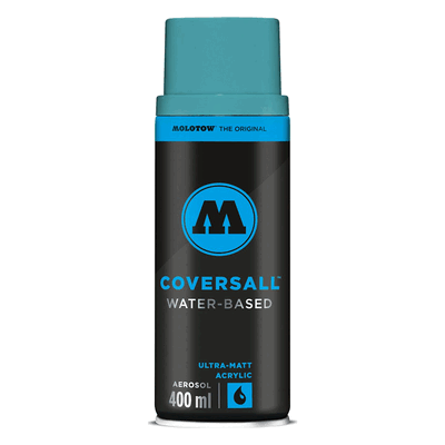 Molotow Sprühdose COVERSALL WATER-BASED 400ml, olympiablau Molotow Sprühdose COVERSALL WATER-BASED 400ml, olympiablau