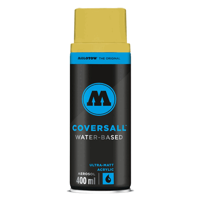 Molotow Sprühdose COVERSALL WATER-BASED 400ml, senf Molotow Sprühdose COVERSALL WATER-BASED 400ml, senf