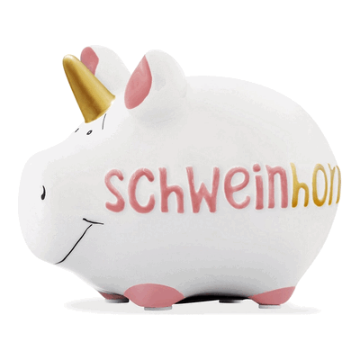 3 x KCG Spardose Schwein -Schweinhorn- - Keramik klein. 3 x KCG Spardose Schwein -Schweinhorn- - Keramik klein.