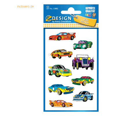 Z-Design Aufkleber coole Autos - 3 Blätter Dekorative Autosticker Z-Design Aufkleber coole Autos - 3 Blätter Dekorative Autosticker