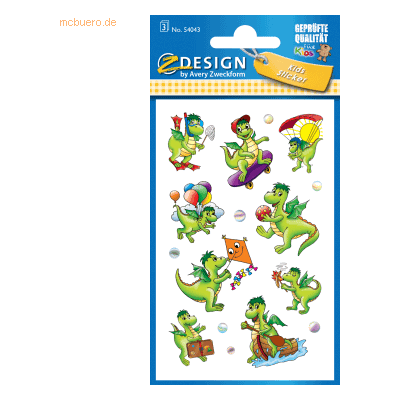 Z-Design - Sticker - 76x120 mm - Papier - Sticker Z-Design - Sticker - 76x120 mm - Papier - Sticker