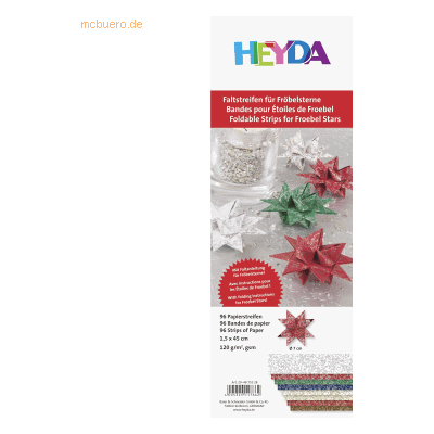 Heyda Modell Roma - Papier - 96 Streifen Heyda Modell Roma - Papier - 96 Streifen