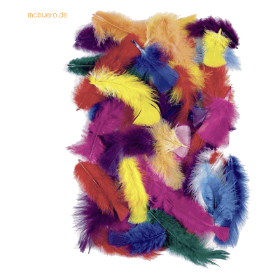 Heyda - Bastelfeder Bastelhaar - Colored - 4-20 cm - Craft feathers Heyda - Bastelfeder Bastelhaar - Colored - 4-20 cm - Craft feathers