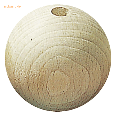 Knorr prandell Buchenholzkugeln - 10 mm, Natur - 47 Stück Knorr prandell Buchenholzkugeln - 10 mm, Natur - 47 Stück