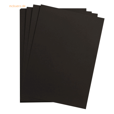 Clairefontaine Maya Bastelkarton - 185g/qm, Schwarz - Bastelpapier Clairefontaine Maya Bastelkarton - 185g/qm, Schwarz - Bastelpapier