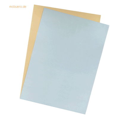 10 x Herlitz Tonkarton silber 50x70cm 10 x Herlitz Tonkarton silber 50x70cm