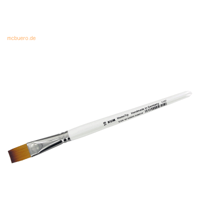 Kum Pinsel Memory Point Brush Holz flach Gr. 18 - Malpinsel Kum Pinsel Memory Point Brush Holz flach Gr. 18 - Malpinsel