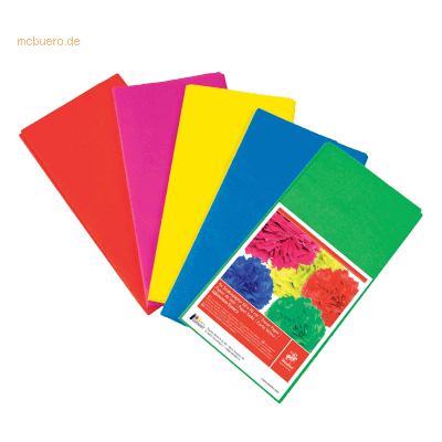 10 x Staufen Seidenpapier 20g/qm 50x70cm VE=5 Bogen sortiert 10 x Staufen Seidenpapier 20g/qm 50x70cm VE=5 Bogen sortiert