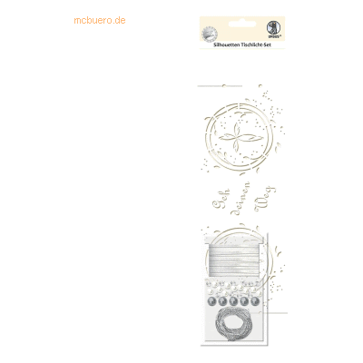5 x Ludwig Bähr Silhouetten-Tischlicht-Set Motiv 01 VE=5 Blatt 5 x Ludwig Bähr Silhouetten-Tischlicht-Set Motiv 01 VE=5 Blatt