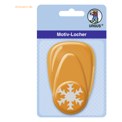 Ursus Motiv-Locher mittel Schneeflocke - Locher Ursus Motiv-Locher mittel Schneeflocke - Locher