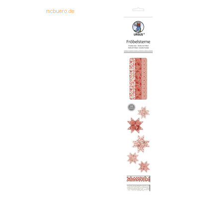 Faltstreifen Fröbelsterne - Bastelpapier Faltstreifen Fröbelsterne - Bastelpapier