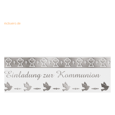 Ludwig Bähr Transparentpapier Bordüren silber 115g/qm A4 VE=5 Blatt Mo Ludwig Bähr Transparentpapier Bordüren silber 115g/qm A4 VE=5 Blatt Mo