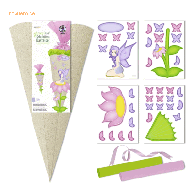 Ludwig Bähr Green Line - Pegasus Umweltfreundliches Schultüten-Bastelset - 20cm Ludwig Bähr Green Line - Pegasus Umweltfreundliches Schultüten-Bastelset - 20cm