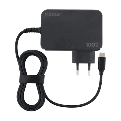 Mobilis Mobilis Energia Charger-100W USB-C Lapt. Charger w.Int. 1,8m C Mobilis Mobilis Energia Charger-100W USB-C Lapt. Charger w.Int. 1,8m C