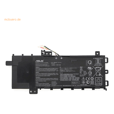 Asus Akku für Asus VivoBook 17 M712DA-AU487T Li-Pol 7,6 Volt 4212 mAh Asus Akku für Asus VivoBook 17 M712DA-AU487T Li-Pol 7,6 Volt 4212 mAh