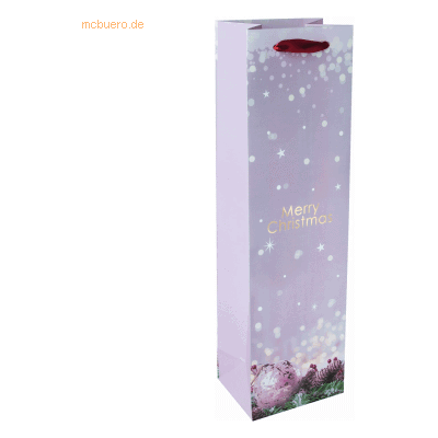 5 x Sigel Geschenktasche Bottle 100x350x80mm Charmful Christmas 5 x Sigel Geschenktasche Bottle 100x350x80mm Charmful Christmas